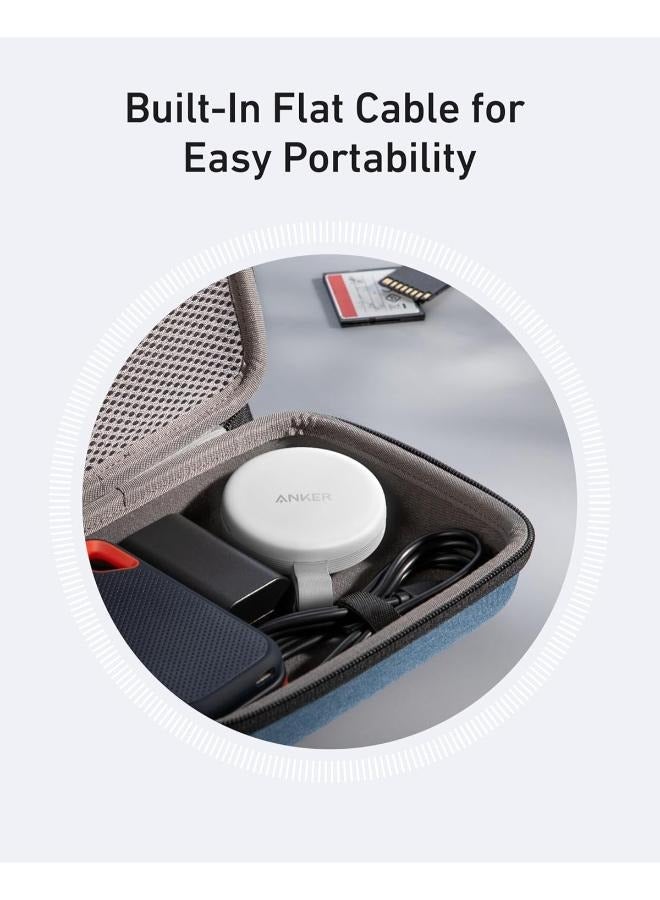 Anker MagGo USB-C Adapter, SD Card Reader for iPhone 16/15 Series, Portable Magnetic Memory Card Reader with Built-in Cable, Slot for SD&TF Card, 312MB/s Max Data Transfer for USB C Devices - Image 5