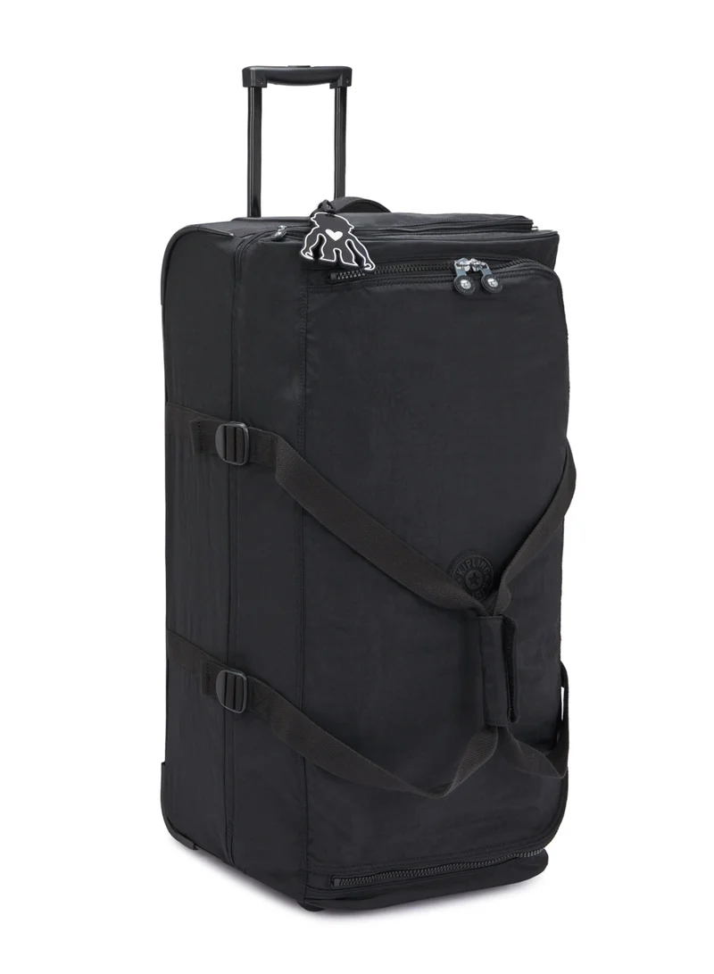 Kipling Basic Teagan Large Wheeled Duffle 77cm/30inches, 3.44kg,  Black Noir