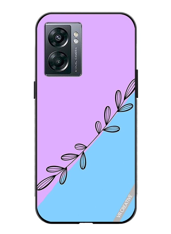 VR CREATIVE Protective Case Cover For OnePlus Nord N300 Flower Design Multicolour - Image 1