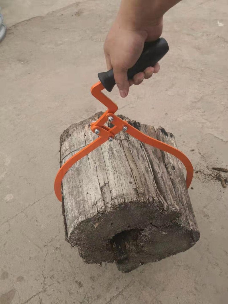 OAOLOWF 20" Log Tongs Logging Skidding Tongs Non-Slip Grip- Log Lifting, Handling, Dragging & Carrying Tool - Image 5