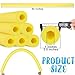 Hanaive 6 Pack Pool Noodles Swimming Floating Foam Tube 52 Inch Hollow Swim Noodles Bulk Floats Heavy Duty for Swimming Decoration Craft Projects MultiPurposeYellow - Image 4