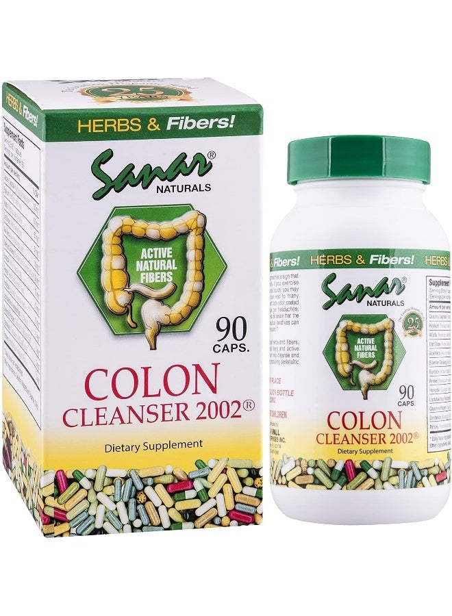 Sanar Naturals Colon Cleanser 2002 Detox And Natural Laxative, 90 Capsules - Image 1