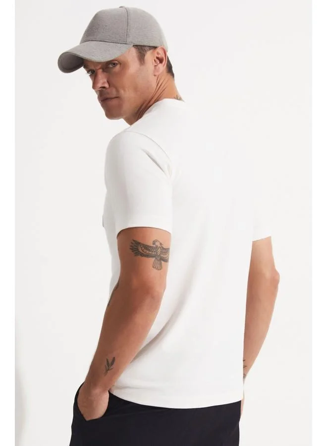 JUNE June Men Printed T-Shirt White
