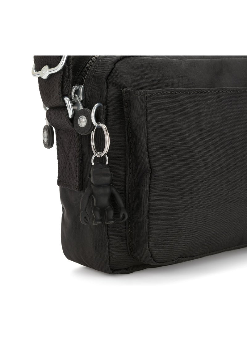 كيبلينغ حقيبة كروس بودي نسائية متوسطة سوداء من أبانو - Image 4