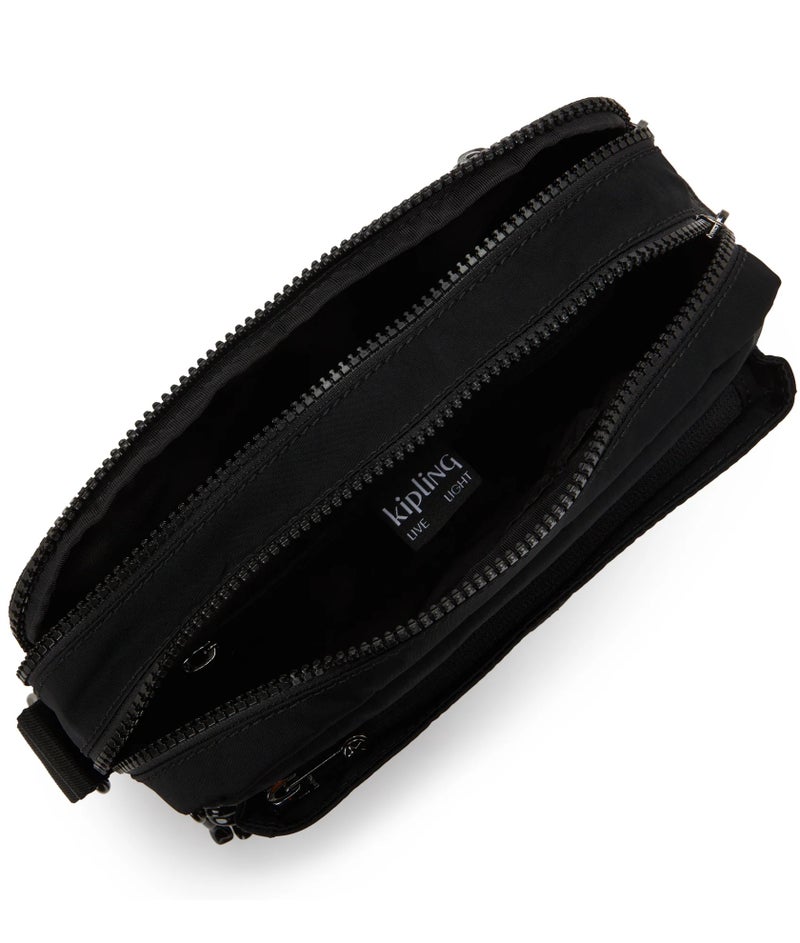 كيبلينغ حقيبة كروس بودي نسائية متوسطة سوداء من أبانو - Image 3