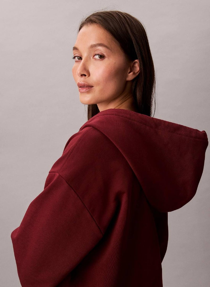 Calvin Klein Jeans Monogram Zip Up Hoodie - Image 5