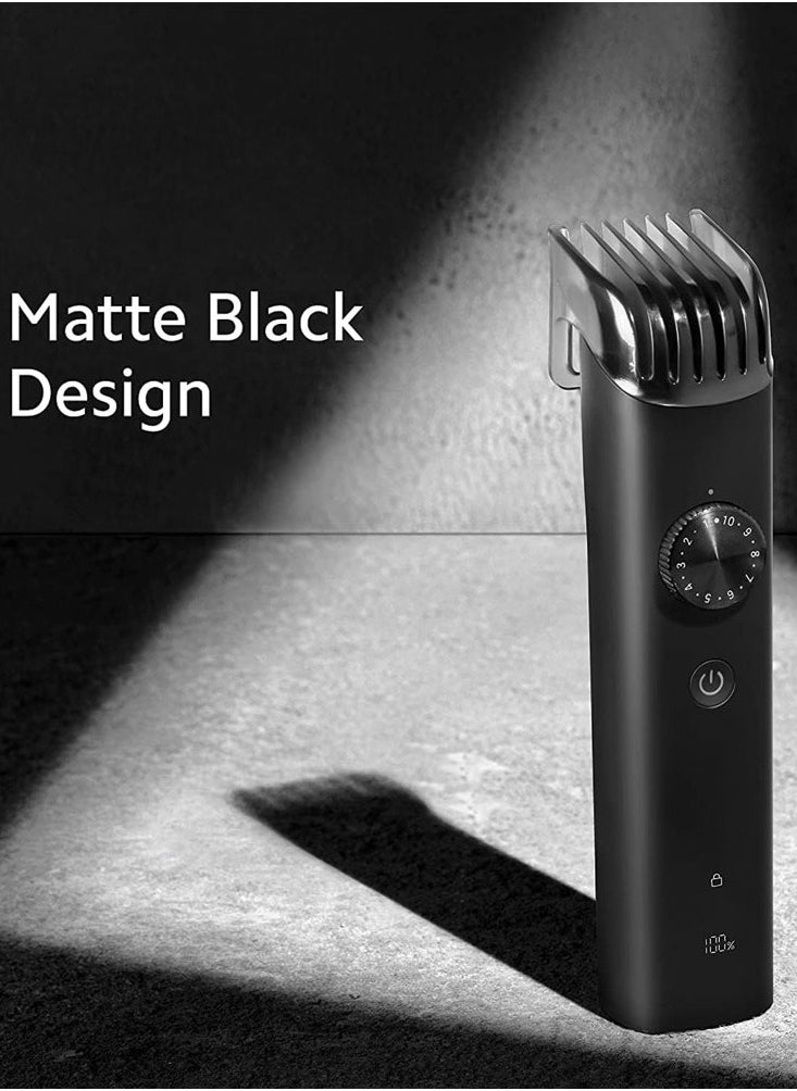 Xiaomi - Grooming Kit Pro hair clipper with multiple shaving styles washable and comfortable suitable size and great performance (Black) - Image 1
