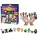 Rite Lite Jewish Holiday Learning Storytelling Passover 10 Plagues Finger Puppets Set 10 Vinyl Puppets for Each Plague Fun Educational Toy for Kids Ages 3 Ideal for Passover Seder Classroom - Image 2