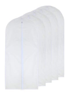 كوينج 5-Piece Full Zipper Closet Storage And Travel Hanging Garment Bag Set  - Image 1