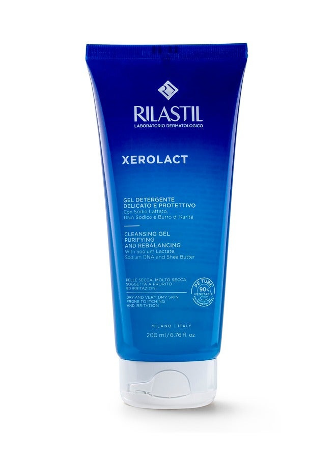 Rilastil جيل تنظيف ريلستيل زيرولاكت 200 مل