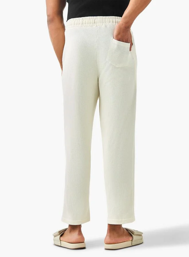 Splash FAV  Textured Lounge Pants with Pockets for Men | Best Price UAE