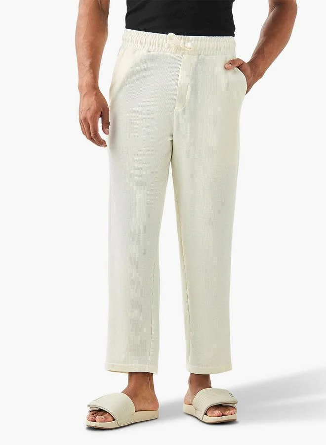 سبلاش فيڤ Textured Lounge Pants with Pockets