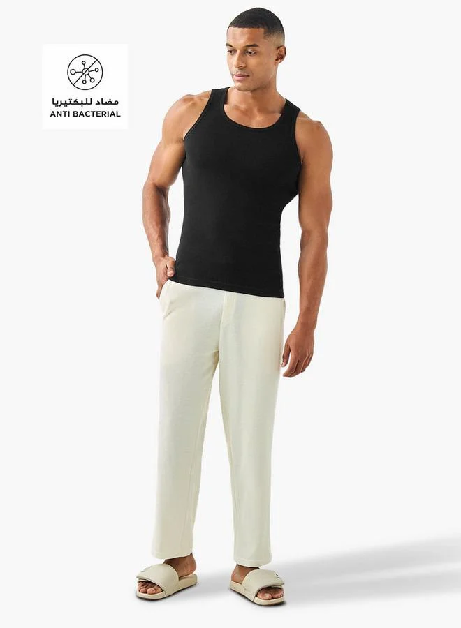 سبلاش فيڤ Textured Lounge Pants with Pockets