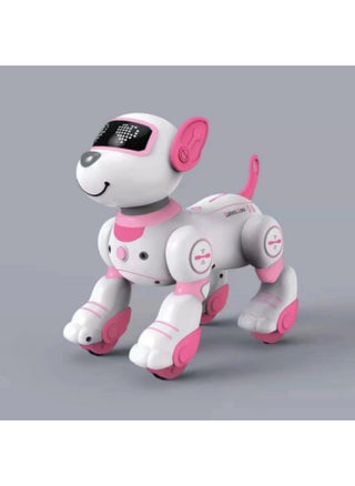 Intelligent Voice Dialogue Charging Robot Dog Touch Induction Song Dance Programming Remote Control Robot Educational Toys-Colour:Bg1533 Dubi 1st Generation Pink Programmable + Intelligent Following + Touch Interaction-Specification:Single Battery Version - pzsku/Z1DC182FDF7F5E0505B18Z/45/1746200205/1d1ec3a2-a546-452c-9e68-0204eb4fe64d
