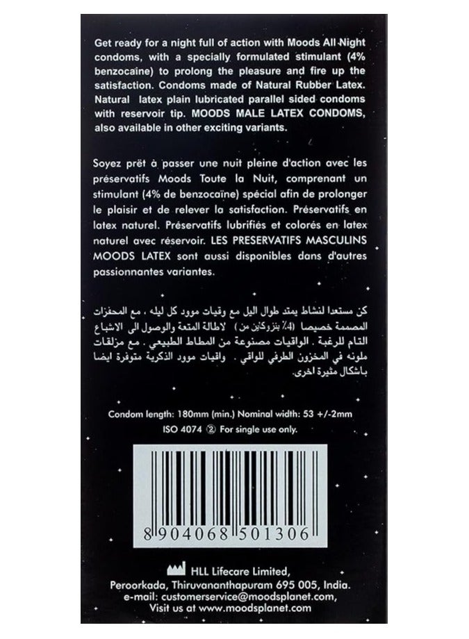 Moods All-night Climax Delay condoms 12pcs - Image 2