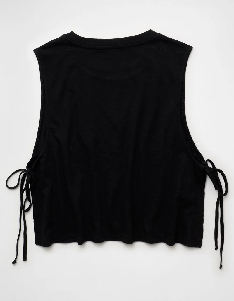 American Eagle  AE Sunchaser Side-Tie Muscle Tank Top for Women | Best Price UAE