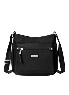 Baggallini Womens Uptown Bagg With Rfid Wristlet Handbags Black One Size Us  - Image 2