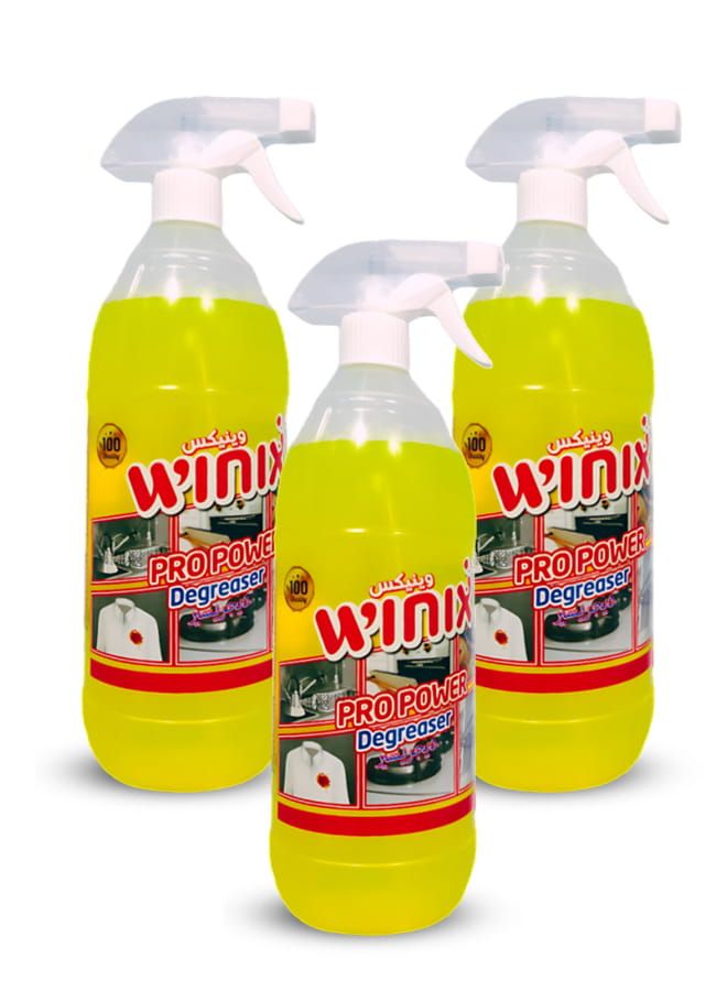 Winix Pro Power Degreaser 3x750ml