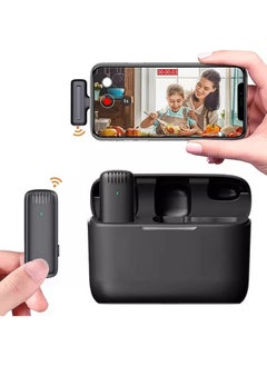 BSNL BSNL Wireless Lavalier Dual Microphone With Charging Case And Lightning Receiver For IOS Phone Black  - Image 2
