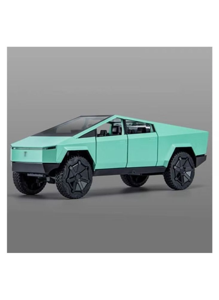 Dream Zone 1:24 Scale Alloy Die cast Model Car Tesla Cyber truck Pickup - Image 1
