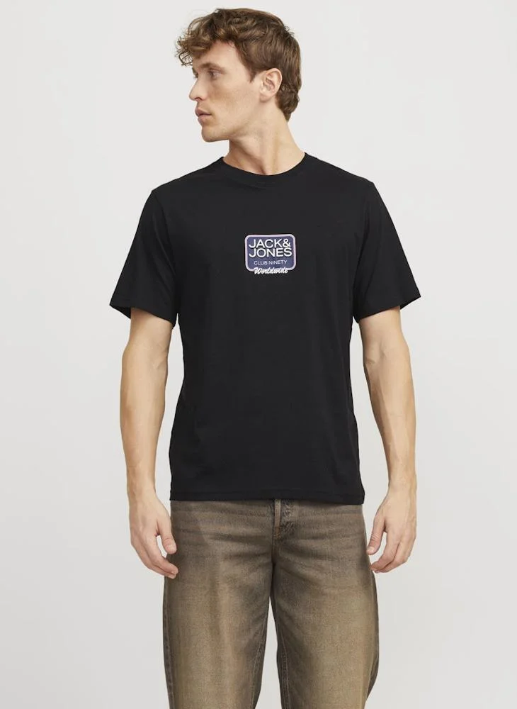 JACK & JONES Graphic Crew Neck T-Shirt