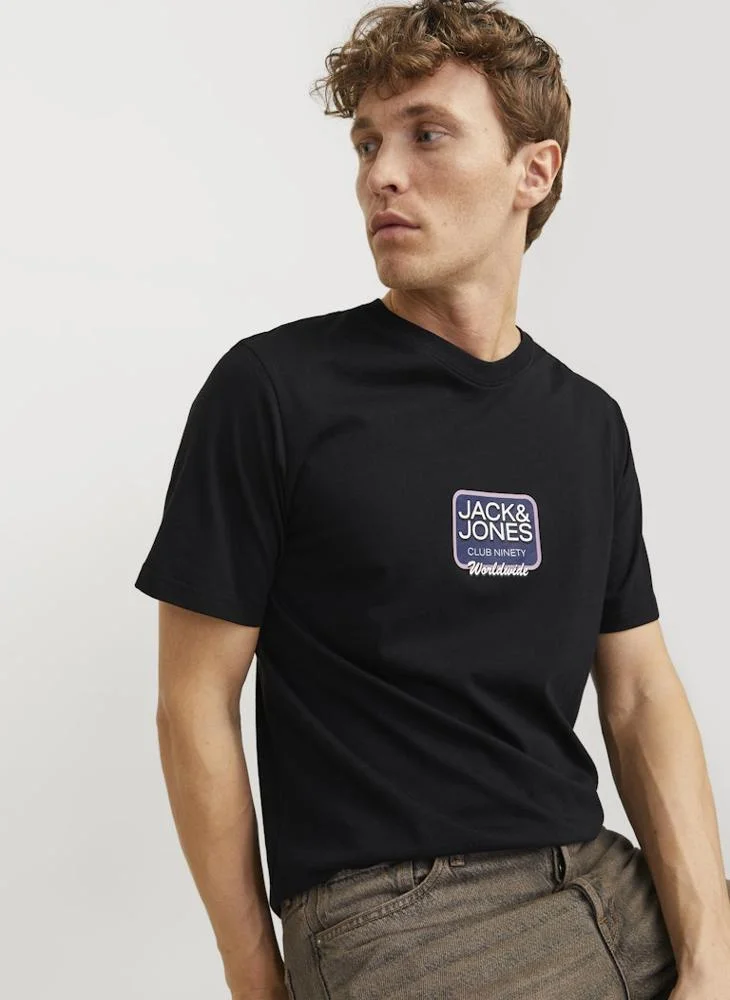 JACK & JONES Graphic Crew Neck T-Shirt