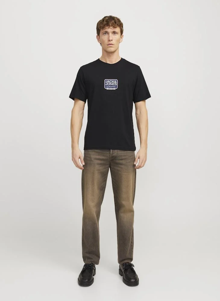 JACK & JONES Graphic Crew Neck T-Shirt
