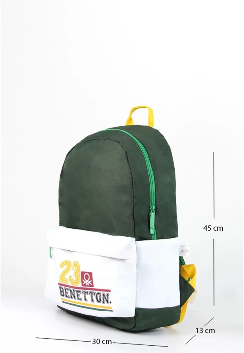 يونايتد كولورز أوف بينتيون BNTSRT76021 Green/White Backpack