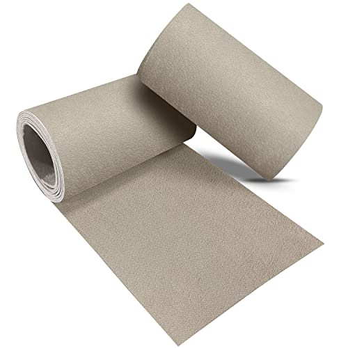 Azobur Velvet Repair Patch, Self-Adhesive Flannel Fabric Patch, Multi Colors, Microfiber Patch，Can be Used to Patch Sofas, Car Seats, Handbags, Jacket Holes and Tears (Light Khaki) - Image 1