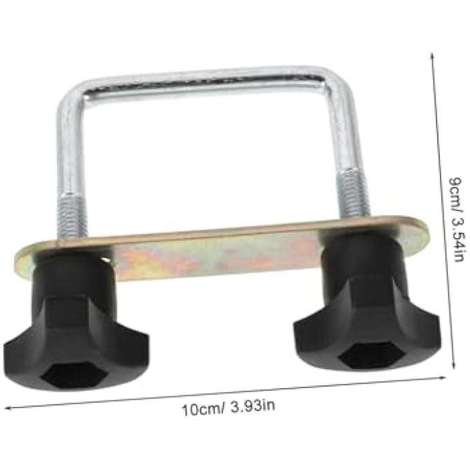 rayihni Car Roof Box Mounting U-Bracket Cargo Box Mounting Hardware for Accessories u Brackets Cargo Racks Car Van Rack - Image 3