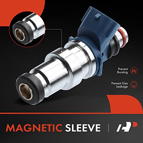 A-Premium Fuel Injectors Compatible with Toyota Tacoma 1995-2000, L4 2.4L, Set of 4, Replace# 2320979085 - Image 3