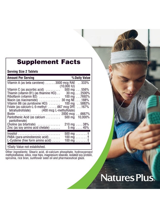 Nature's Plus Naturesplus Ultra Hair 90 Sustained Release Tablets Pack Of 2 Supports Healthy Hair Growth For Men & Women Gluten Free 90 Total Servings - Image 5