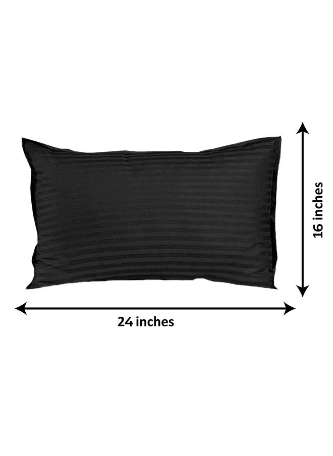 Eworld - Pack of 2 Premium Down Alternative Filled Bed Pillows, Featuring Breathable Cover, Microfiber Filling and Plush Bounce-Back Design, Hypoallergenic and Luxurious Hotel Quality Pillow Set, Available in Elegant Color Options - Image 1
