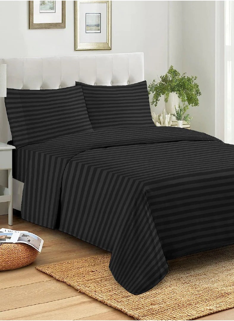 Eworld - Pack of 2 Premium Down Alternative Filled Bed Pillows, Featuring Breathable Cover, Microfiber Filling and Plush Bounce-Back Design, Hypoallergenic and Luxurious Hotel Quality Pillow Set, Available in Elegant Color Options - Image 1