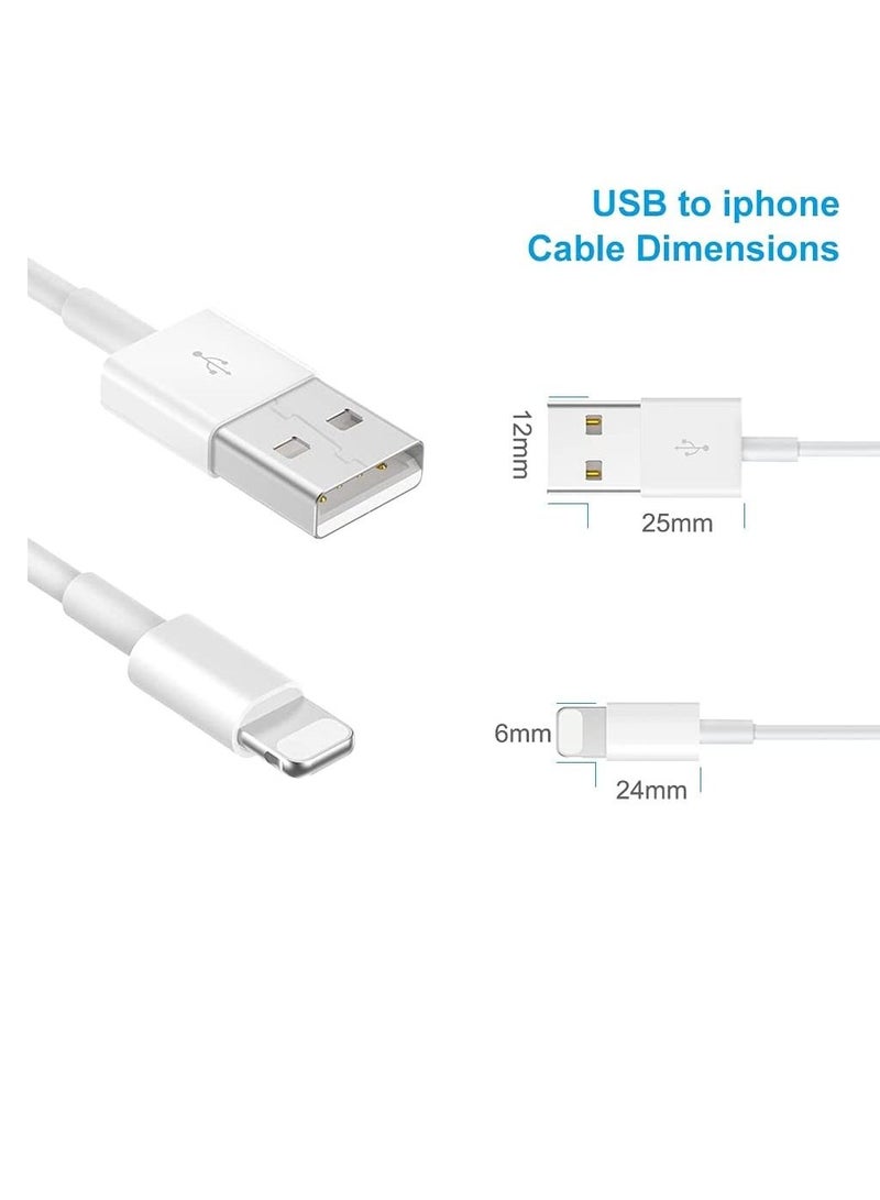 5V 1A Power Adapter Supply, USB Charger Cable and Plug Compatible for i Phone 5S, 6, 6S, 6 Plus, 6S Plus, 7, 7 Plus, 8, 8 Plus, XS, X, XS Max, 11, XR,  - Image 4