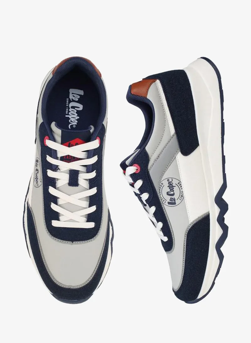 Lee Cooper NAVY Men Lace-Up Ankle Sneakers for Men | Best Price UAE