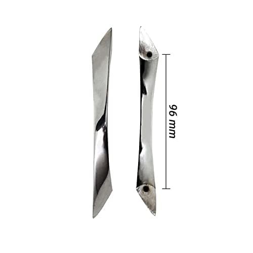 Volo VOLO Cabinets cupboardsDrawers handlesetDoor Handles for Home and Offices ColorSilver Size 96mm  - Image 3