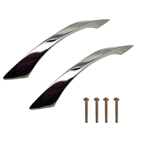 Volo VOLO Cabinets cupboardsDrawers handlesetDoor Handles for Home and Offices ColorSilver Size 96mm  - Image 2