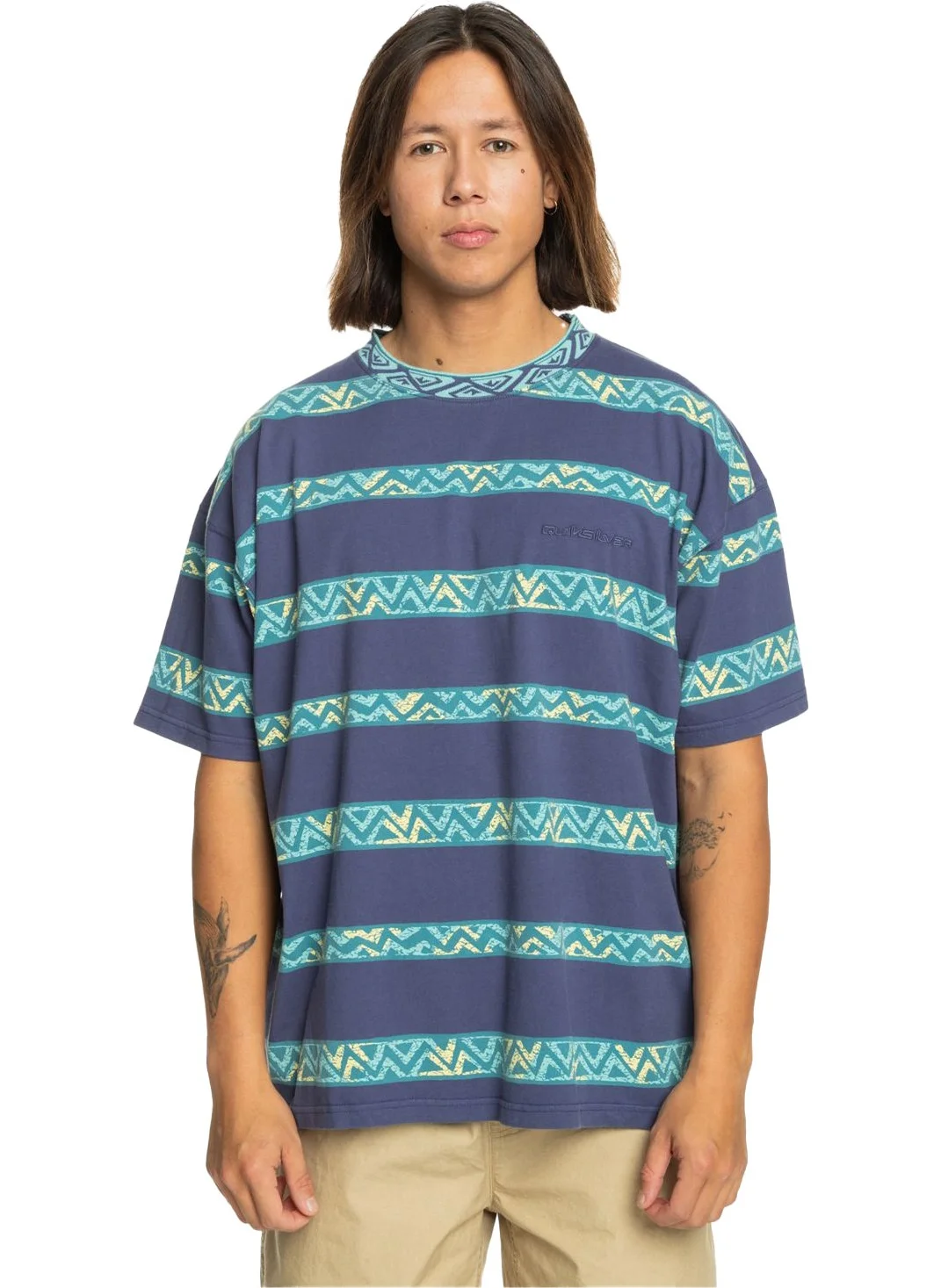 QUIKSILVER Take Us Back Jacquard Men's T-shirt