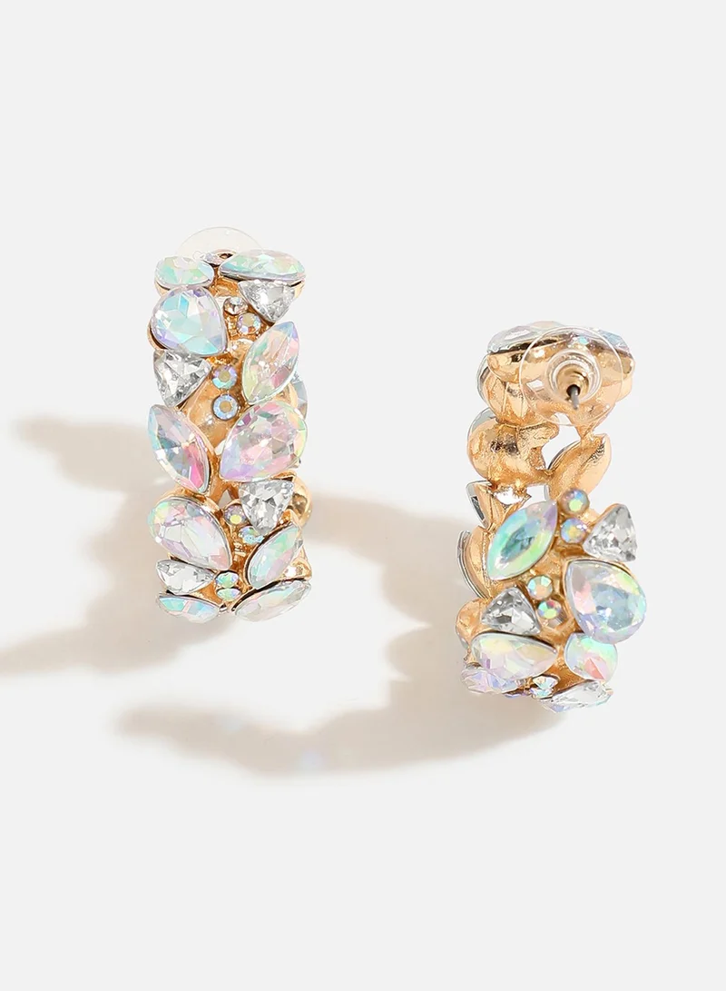 SOHI Party Artificial Hoop Earring Jewellery