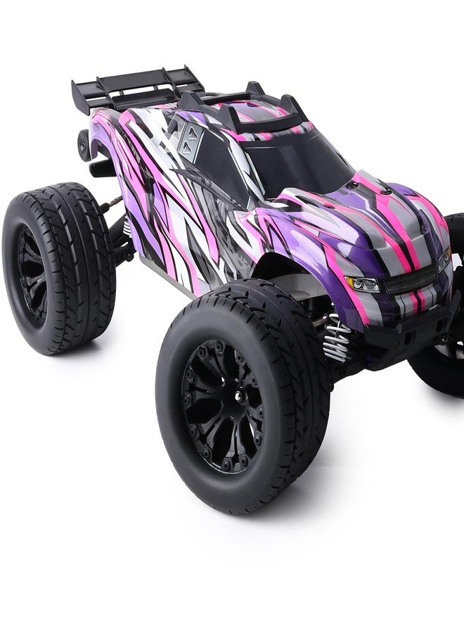 ZRRC Preglued 12mm Hex RC Wheels Tires 1/10 RC Truck Tires and Wheels 2.8" MT Tyres for Traxxas Rustler Stampede 2WD 4x4 VXL Hoss E-Revo Redcat Volcano EPX Riaario Amoril Kyosho 1-10 RC Monster Truck - Image 3