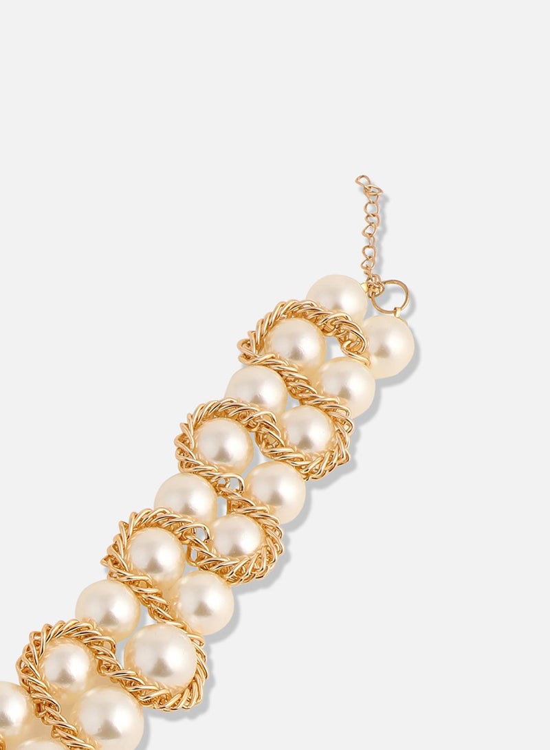 SOHI Party Artificial Necklace Jewellery  - Image 3
