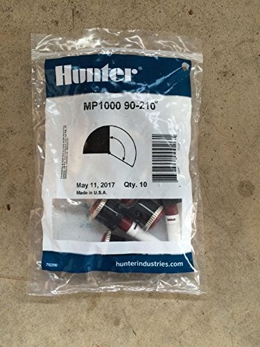 Hunter Industries Hunter 10 Pack Sprinkler MP1000 90 MP Rotator 8 to 15 Radius and Adjustable from 90210 Degrees 10 - Image 1