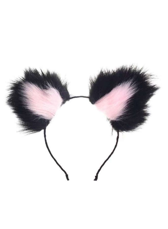 Cartoon Headband Fox Wolf Ears for Party Props - Image 1