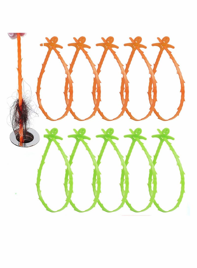 Excefore Sink Unblocker Tool, Sink Snake, Plastics Hair  - Image 1