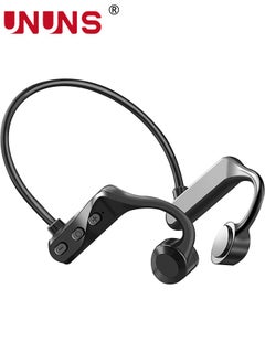UNUNS Bone Conduction Bluetooth Headphones,Wireless Open-Ear Headphone,Waterproof Sports Headset With Microphone,Lightweight Air Bone Conduction Earphone,For Running Cycling Driving Workouts  - Image 1