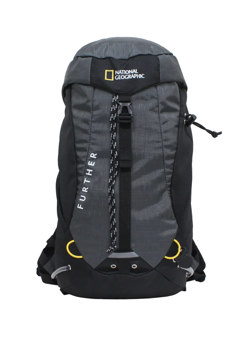 NATIONAL GEOGRAPHIC National Geographic DESTINATION Backpack Grey, Durable Water Resistant Polyester Lightweight Bag For Men Women Trekking Hiking Camping Outdoor Travel 15L