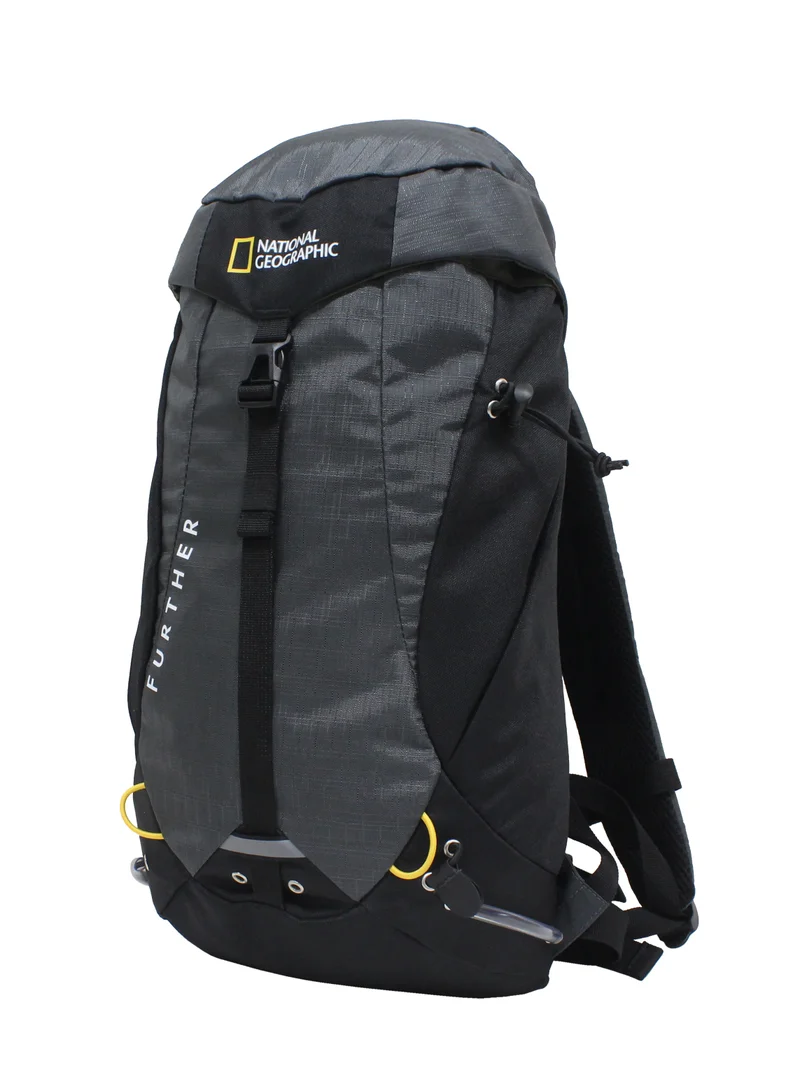 NATIONAL GEOGRAPHIC National Geographic DESTINATION Backpack Grey, Durable Water Resistant Polyester Lightweight Bag For Men Women Trekking Hiking Camping Outdoor Travel 15L