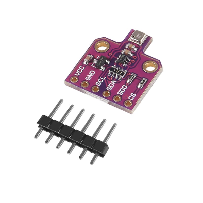 AEDIKO AEDIKO BME680 Digital Temperature Humidity Sensor Module 4 in 1 Sensor 3.3V/5V High Precision Environmental Monitoring  - Image 1