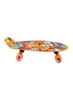 Generic Gears skateboard 67cm complete skateboard for beginners kids and adult - multicolor h1903 